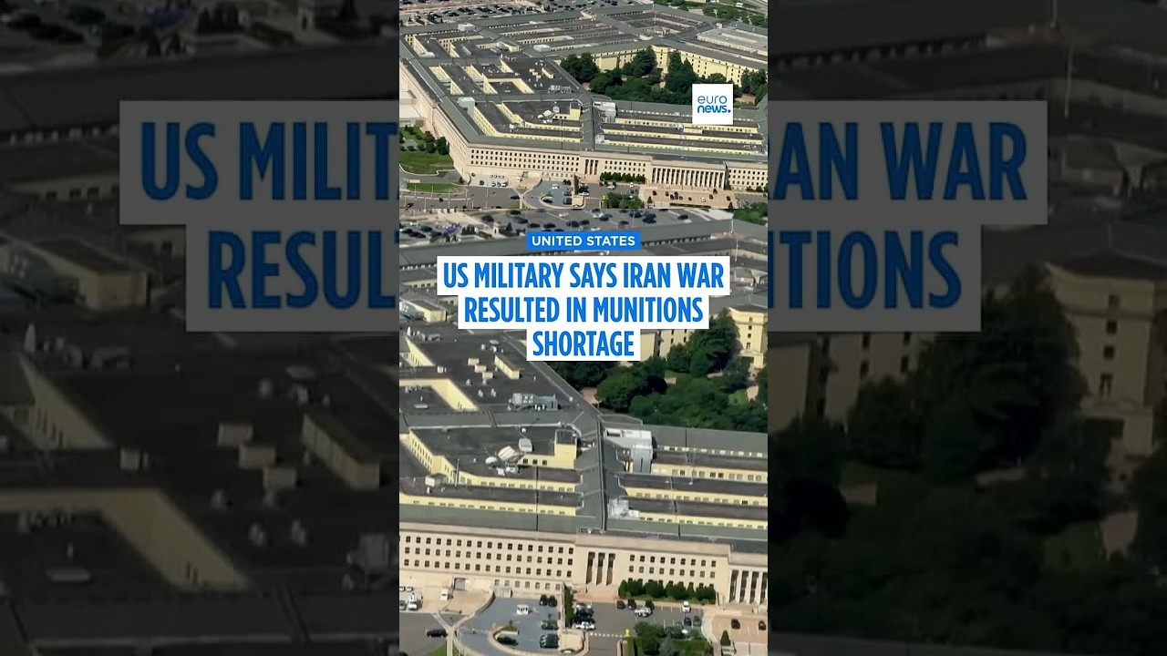 US military says it is facing a shortfall in ammunition as a result of Iran war