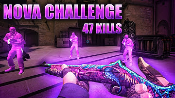 CS:GO HACKING CHALLENGE | USING NOVA ONLY | 46 KILLS IN PRIME