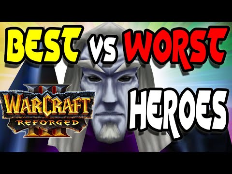 Best & Worst Warcraft 3 Heroes