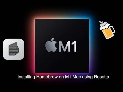 Installing Homebrew on Apple Silicon M1 Mac using Rosetta