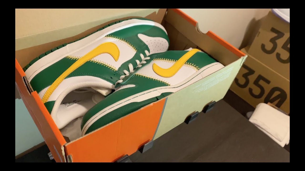 nike dunk low baseball pack