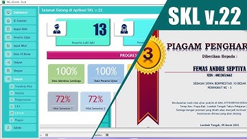RILIS APLIKASI SKL v.22 | OLAH NILAI TINGKAT AKHIR | Semua Jenjang