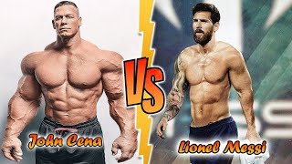 John Cena VS Lionel Messi Transformation ⭐ 2023 | 🐐 VS 🐐