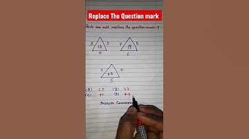 Which One Will Replace The Question Mark ???#shorts #viralshorts #short #reasoningtricks