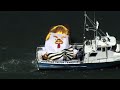 33-foot-tall &#39;Trump Chicken&#39; gets prepped in SF bay waters for former president&#39;s fundraiser visit