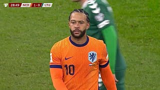 Memphis Depay vs Lithuania | 4K Quality [17/11/2025]