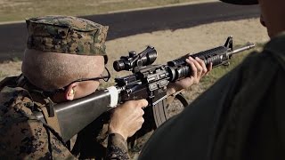 Primary Marksmanship Instructors Teach Marines Recruits To Shoot