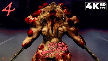 Flesh Made Fear (PC) - 4K60 Walkthrough (Jack) Part 4 - Motel, Bubonic Behemoth & Devin
