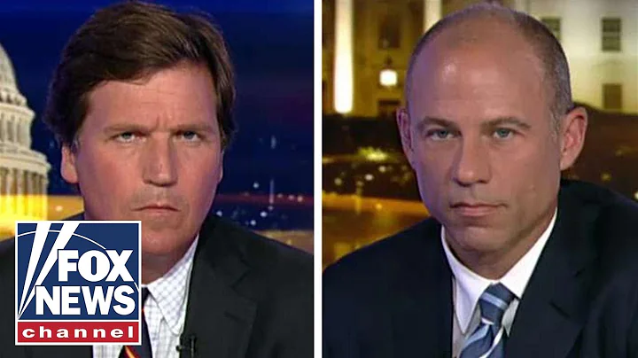 Tucker and Avenatti trade blows in explosive inter...