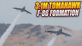 Tomahawk F-86 Formation Flight by Team Horizon | California Jets Reedley CA