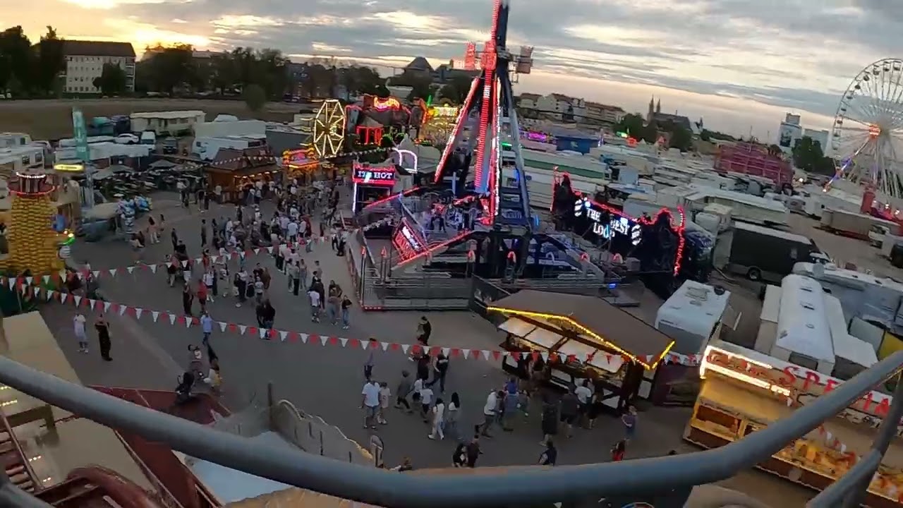 Onride | Time Machine - The Coaster | Backfischfest Worms 2022