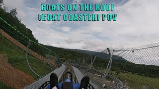 Goats On The Roof (Goat Coaster) POV
POV of the GOAT coaster at Goats On The Roof in Pidgeon Forge, TN.
I am complaining in the video because the person in front braked on every turn.
Instagram: https://www.instagram.com/thrillseekersandhellraisers/
Twitter: https://twitter.com/TSandHR_YT
Intro music: Buckeye Bonzai by Vans In Japan
My equipment:
Canon PowerShot SX740 HS
Canon EOS Rebel SL3
Canon 18-55mm
Canon 55-250mm
Canon 24mm Pancake Lens
0.43x Altrua wide angle lens adapter
PIXEL MC650 Microphone
GoPro Hero 7 Silver
DJI Phantom 3 Standard
Blue Snowball (Voiceover)
#Rollercoasters #Amusementpark Goats On The Roof (Goat Coaster) POV