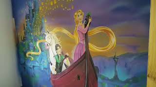 rapunzel tangled room painting.