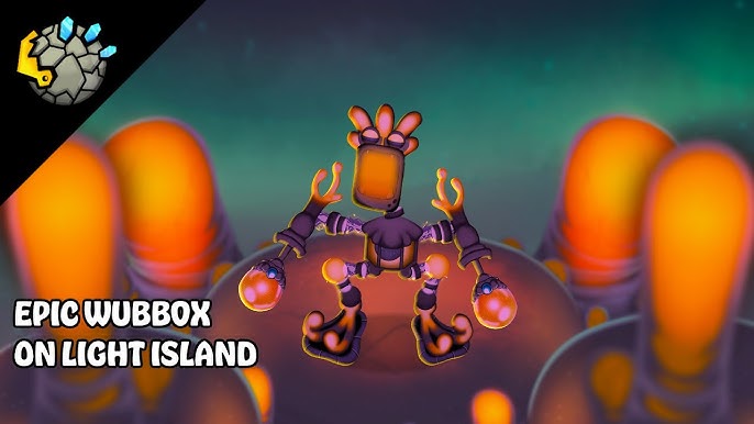 Epic Wubbox on Light Island Drawing no animation and song 