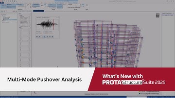 Multi-Mode Pushover Analysis in ProtaStructure 2025
