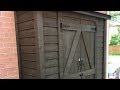 Making a storage shed | Garden shed | Garbage shed | DIY shed