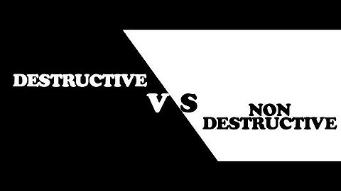 Destructive vs. Non-Destructive Editing in Photoshop