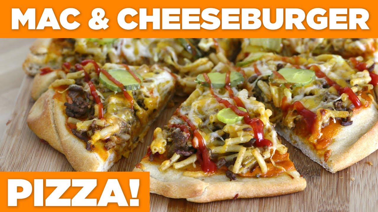 Cheeseburger pizza