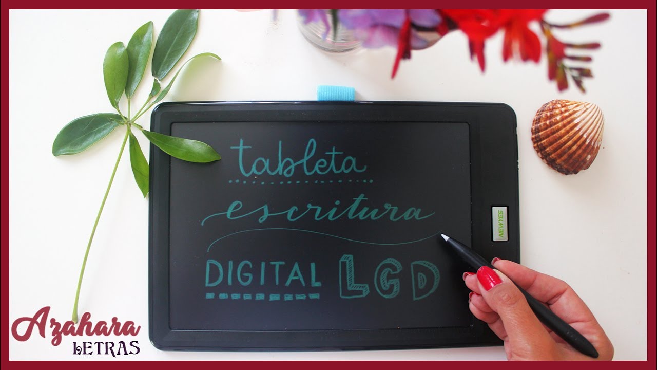 LCD Writing Tablet NewYes Review - YouTube