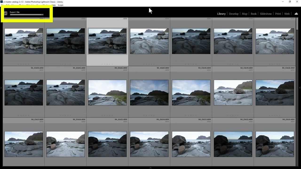 How do you Export a Photo from Lightroom Classic?
