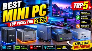 Best Mini PC on Amazon 2026 | Best Mini PC for Gaming, AI, Work & Home
