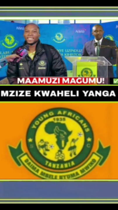 🔴BREAKING🙄; MZIZE AAGWA RASMI YANGA MUDA HUU KUTIMKIA UARABUNI