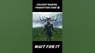 Coldest Marvel Transition Ever 🥶 Wait for It #shorts