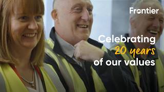 Frontier | Celebrating 20 years of our values