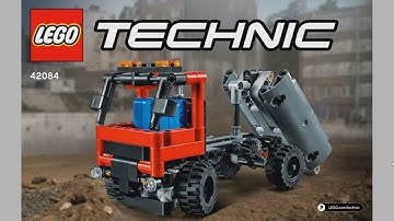 2017 LEGO Technic 42084 Hook Loader - instruction timelapse
