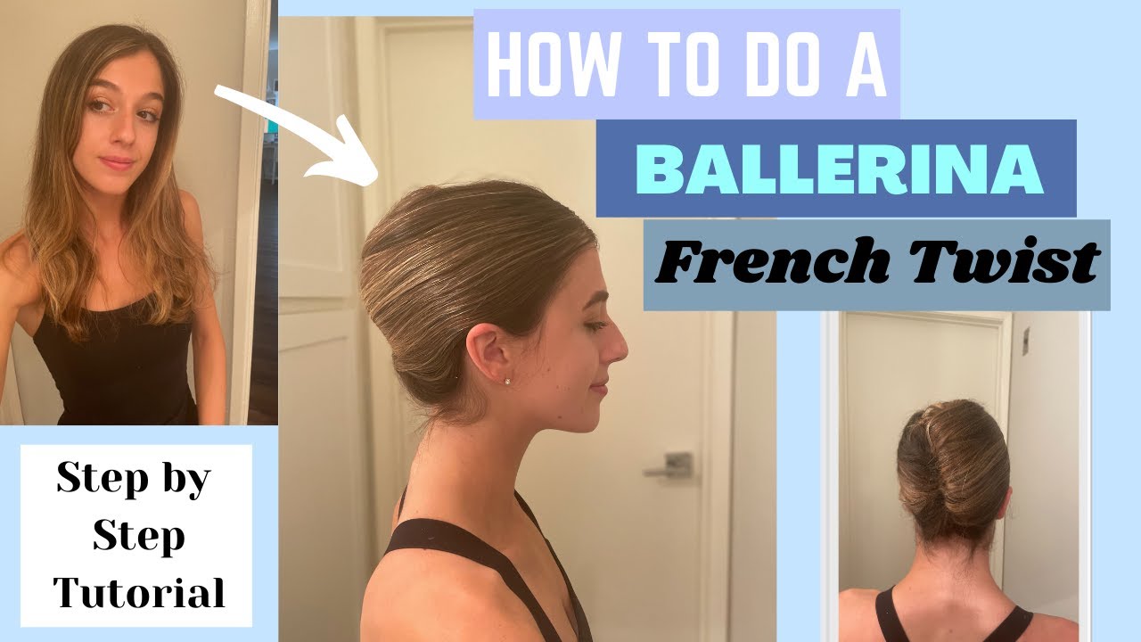 How to do a French Twist - sofeminine How to do a French Twist 1. Section  off the front portion of the hair. 2. Brus…