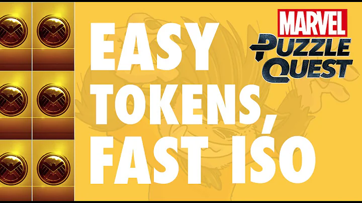 Earn Easy TOKENS and ISO Fast! Marvel Puzzle Quest with adampq