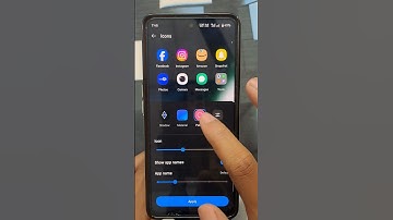 oneplus phone se app icon size kaise adjust Karen