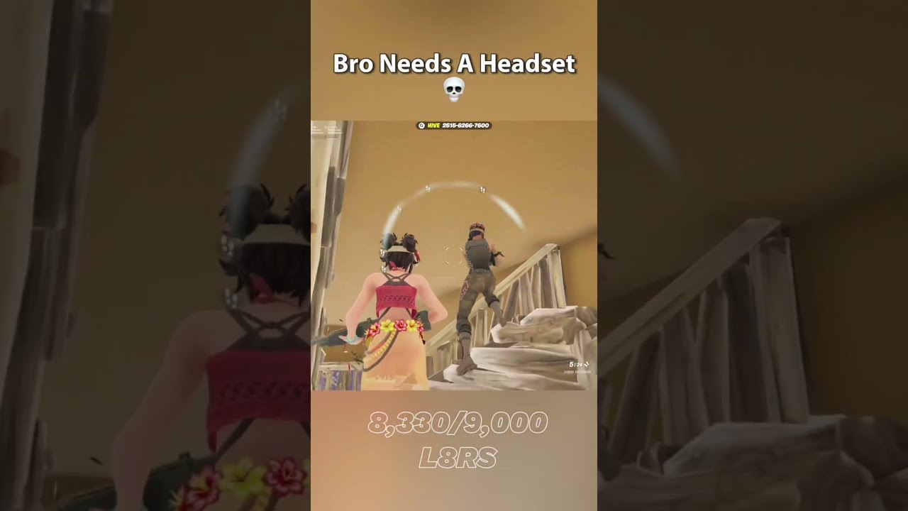Bro Needs A Headset Fortnite Shorts Funny Subscribe
