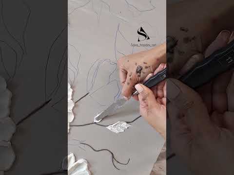 به همین سادگی برگ بساز ساب لایک کامنت یادتون نره آموزش تابلو  دکوراسیون