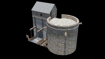 Blender 3D Mega Tutorial St.Michel Gate Part 1 extrude scale