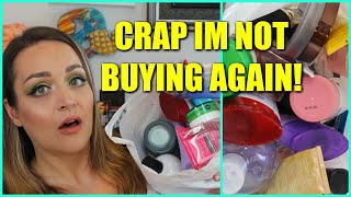 CRAP IM NOT BUYING AGAIN! Empties!