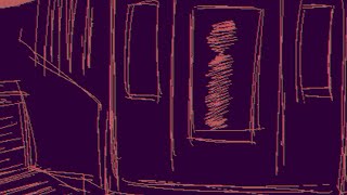 I was eaten by her shadow on the train