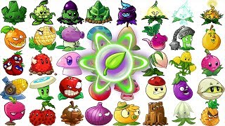 All Premium Plants Power-Up! in Plants vs Zombies 2