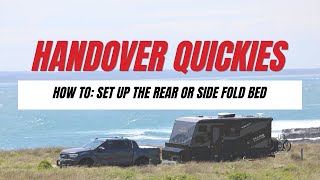 Caravan Fold Out Bed: Set Up & Pack Up | Mars Caravans Handover