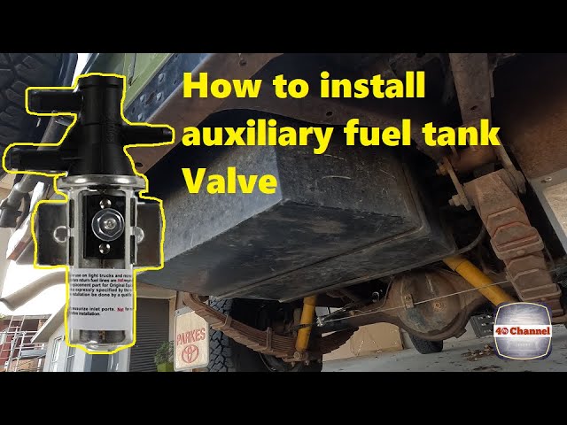 S2EP91 - How to install a auxiliary fuel tank 3 way valve - 12