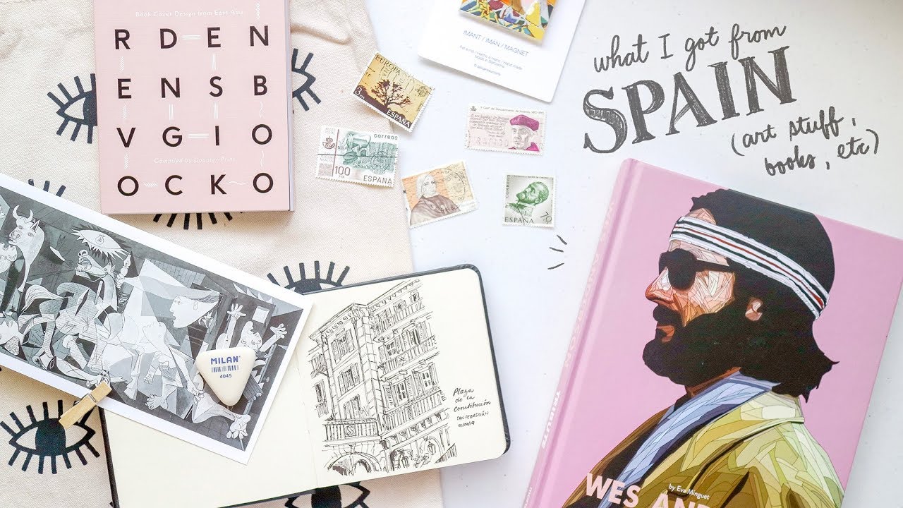 Spain: Art, Books & Stationery Haul