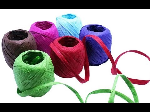 GUARDA COSA CREO CON LA RAFIA COLORATA! Shortvideo Arte per Te 