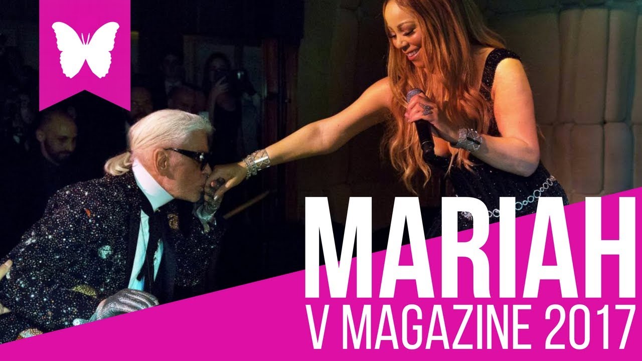 Mariah Carey Tributes Karl Lagerfeld (Live at 'V Magazine' Dinner) FULL PERFORMANCE