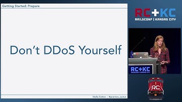 RailsConf 2016 - Site Availability is for Everybody by Stella Cotton