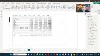 Amplia y recoge el ancho de las columnas en una matriz en Power BI