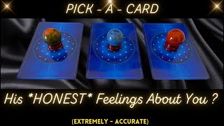 His HONEST Feelings About You!? 🙆‍♂️ 🌟  🙆🏽‍♂️ ❣️ 🤔 ( Secret Thoughts ) Psychic Reading 🦋 Pick a Card