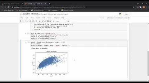 least squares regression and regularization with python - application