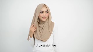 Effortless Style Shawl Tutorial Chest Covered Malaysia Hijab Tutorial Alhumaira Contemporary