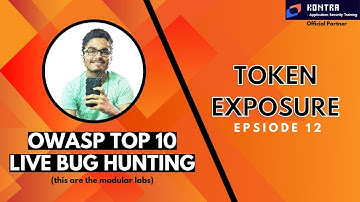 TOKEN EXPOSURE VULNERABILITY | OWASP TOP 1O LIVE BUG HUNTING SERIES | EPISODE # 12 | HINDI🔥🔥
