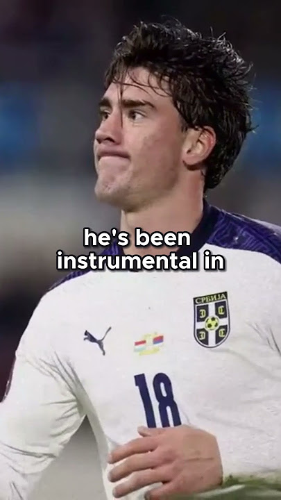 Dušan Vlahović’s Journey to Football Greatness | Full Story  #footballhighlights  #soccer  #football